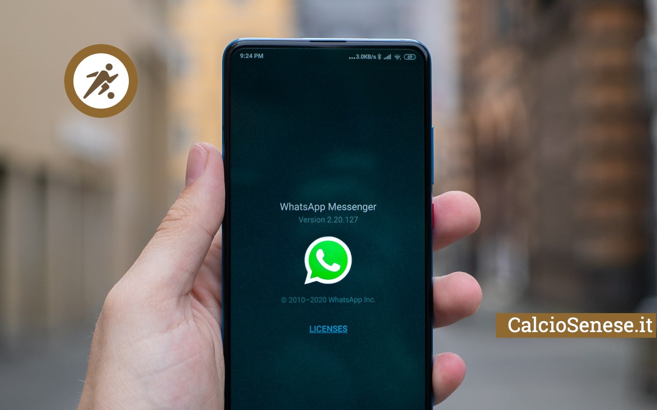 agiornamento whatsapp amici CalcioSenese.it
