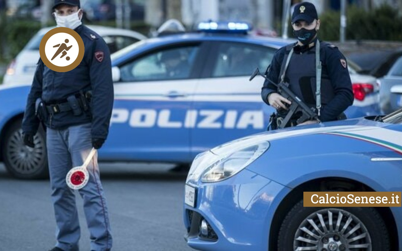 multa polizia stradale CalcioSenese.it